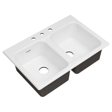 Click here to see American Standard 77DB33223.308 American Standard  Quince Stainless Drop In Sink, 33