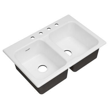 Click here to see American Standard 77DB33224.308 American Standard  Quince Stainless Drop In Sink, 33