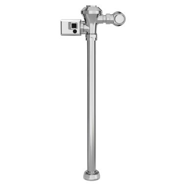 Click here to see American Standard 6147SM117.002 American Standard Ultima Polished Chrome Touchless Sensor Clinic Sink Flush Valve, 6.5 GPF, Diaphragm-Type- 6147SM117.002 