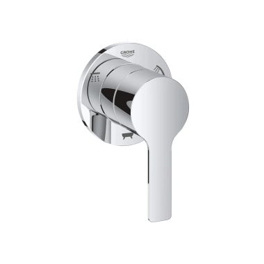Click here to see Grohe 29215001 GROHE Lineare 3-Function Round Diverter Valve Trim, Chrome - 29215001