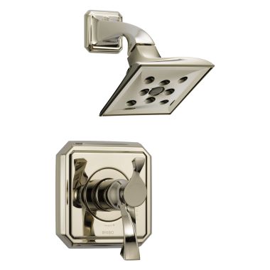 Click here to see Brizo T60230-PN Brizo Virage TempAssure Two-Handle H2Okinetic Shower Faucet with Single-Function Rain Showerhead, 1.75 GPM, Lever Handles, Brilliance Polished Nickel - T60230-PN