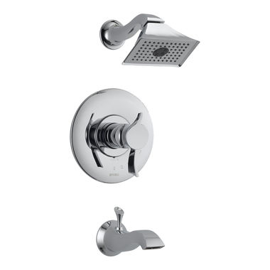 Click here to see Brizo T60490-PC Brizo T60490-PC RSVP Polished Chrome Tempassure Tub / Shower Trim