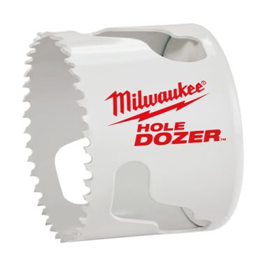 Click here to see Milwaukee 49-56-0132 Ice Hardened 49-56-0132 Bi-Metal Hole Saw, 2-1/4 in Dia, 8% Cobalt