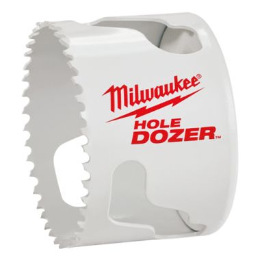 Click here to see Milwaukee 49-56-0158 Ice Hardened 49-56-0158 Bi-Metal Hole Saw, 2-5/8 in Dia, 8% Cobalt