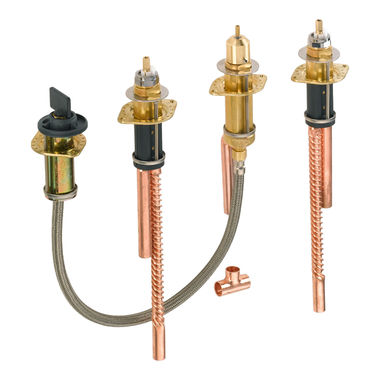 Click here to see Brizo R64707 Brizo Two-Handle Roman Tub Rough-In Kit, 4-Hole, Widespread, 16