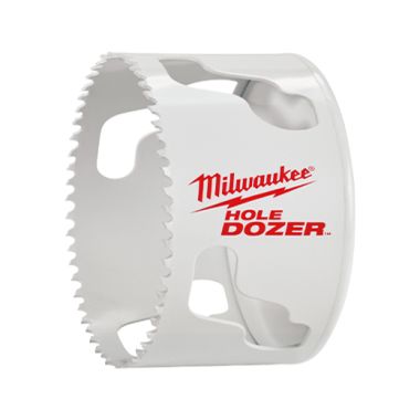 Click here to see Milwaukee 49-56-0213 Ice Hardened 49-56-0213 Bi-Metal Hole Saw, 4 in Dia, 8% Cobalt