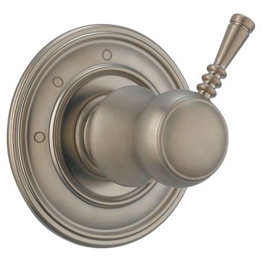 Click here to see Brizo T60810-BN Brizo Traditional Single-Handle 3-Function Diverter Valve Trim, Lever Handle, Brilliance Brushed Nickel - T60810-BN