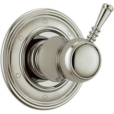 Click here to see Brizo T60910-PN Brizo Traditional Single-Handle Diverter Trim, Six Function, Lever Handle, Brilliance Polished Nickel - T60910-PN