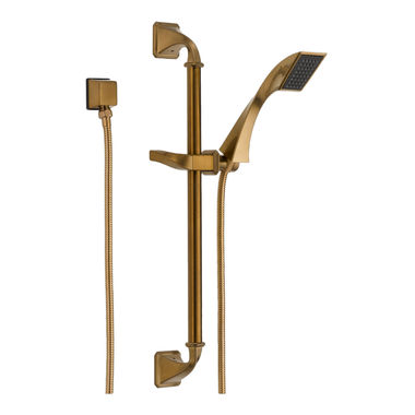 Click here to see Brizo 85730-BZ Brizo 85730-BZ Virage Brushed Bronze Slide Bar With Handshower