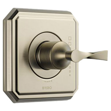 Click here to see Brizo T66T030-BN Brizo Virage Sensori Single-Handle Thermostatic Valve Trim, Lever Handle, Brilliance Brushed Nickel - T66T030-BN