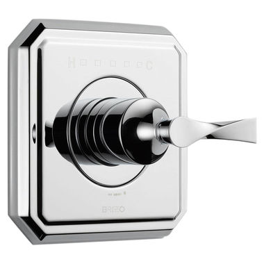 Click here to see Brizo T66T030-PC Brizo Virage Sensori Single-Handle Thermostatic Valve Trim, Lever Handle, Polished Chrome - T66T030-PC