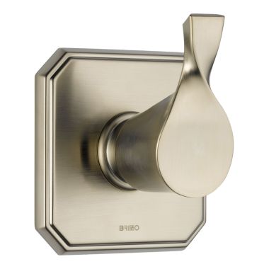 Click here to see Brizo T60830-BN Brizo Virage Single-Handle 3-Function Diverter Valve Trim, Lever Handle, Brushed Nickel - T60830-BN