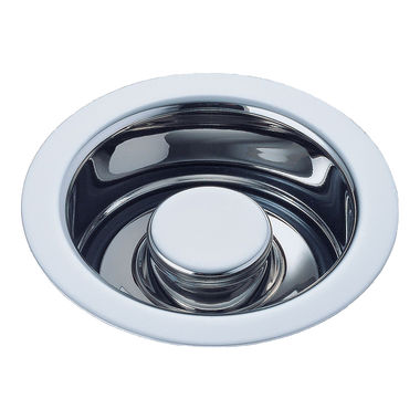 Click here to see Delta 72030 Delta Polished Chrome Kitchen Disposal Flange and Stopper, Brass - 72030