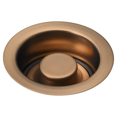 Click here to see Delta 72030-BZ Delta Brushed Bronze Kitchen Disposal Flange and Stopper, Brass - 72030-BZ