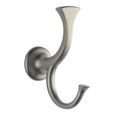 Click here to see Brizo 69935-BN Brizo RSVP Double Robe Hook, Brushed Nickel - 69935-BN 
