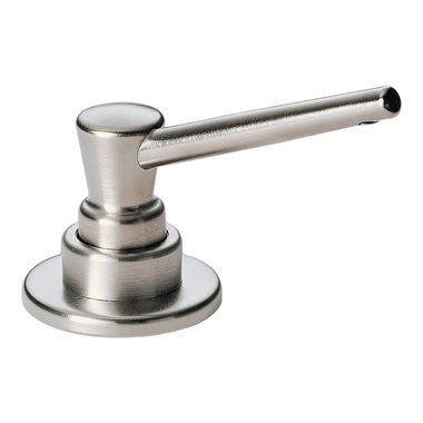 Click here to see Brizo RP1001BN Brizo RP1001BN Trevi Brushed Nickel Soap or Lotion Dispenser