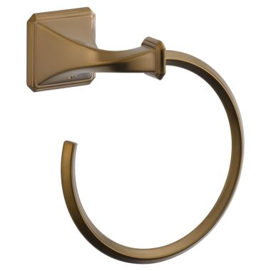 Click here to see Brizo 694630-BZ Brizo Virage Towel Ring, Brushed Bronze - 694630-BZ