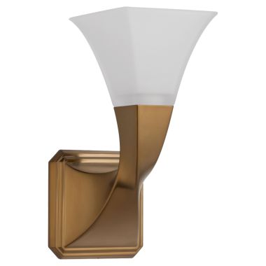 Click here to see Brizo 697030-BZ Brizo 697030-BZ Virage Brushed-Bronze Single-Sconce Bath Light