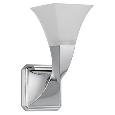 Click here to see Brizo 697030-PC Brizo Virage Single-Light Bathroom Sconce, Polished Chrome - 697030-PC