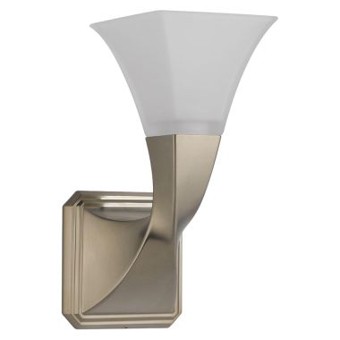 Click here to see Brizo 697030-PN Brizo Virage Single-Light Bathroom Sconce, Brilliance Polished Nickel - 697030-PN