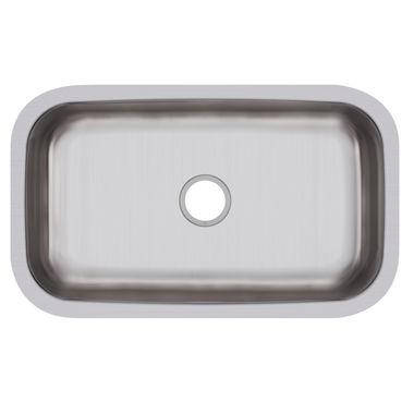 Click here to see Elkay DCFU2816 Elkay DCFU2816 Dayton Stainless Steel Single Bowl Undermount Sink, Soft Satin