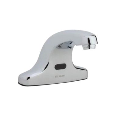 Click here to see Elkay LKB737C ELKAY LKB737C Commercial Electronic Lavatory Battery Powered Deck Mount Faucet - Chrome