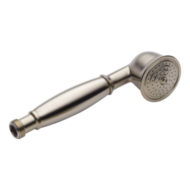Click here to see Brizo RP34696BN Delta Tresa 2in Single-Function Hand Shower with Dual-Check Valve, 1.75 GPM, Round, WaterSense, Solid Brass, Brushed Nickel - RP34696BN