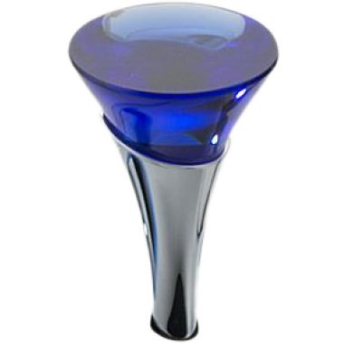 Click here to see Brizo RP48904PC Brizo RP48904PC RSVP Polished Chrome Roman Tub Blue Glass Finial