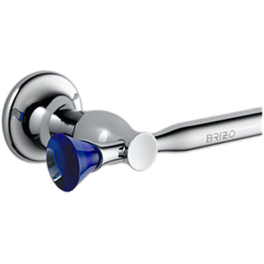 Click here to see Brizo RP48905PC Brizo RP48905PC RSVP Polished Chrome Blue Glass Finial