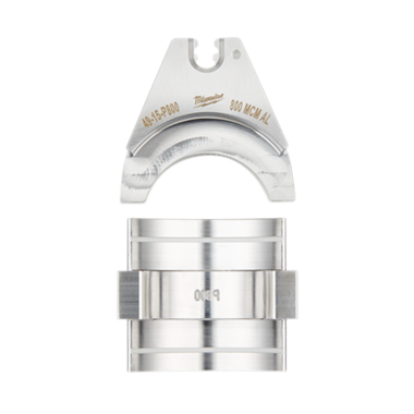 Click here to see Milwaukee 49-15-P800 Milwaukee M18 FORCE LOGIC 15T 800 MCM Al P-Style Die for Crimper - 49-15-P800