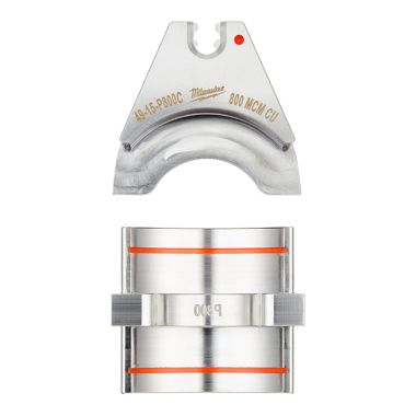 Click here to see Milwaukee 49-15-P800C Milwaukee 15T 800 MCM AI Copper P-Style Dies for M18 FORCE LOGIC (2879-20) Crimper - 49-15-P800C