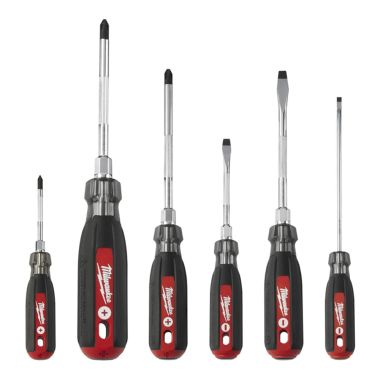 Click here to see Milwaukee 48-22-2886 Milwaukee 6Pc Cushion Grip Screwdriver Kit  - 48-22-2886 