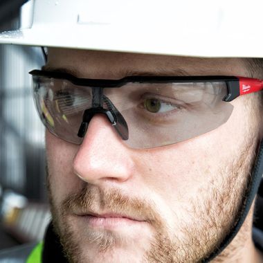 Click here to see Milwaukee 48-73-2106 Milwaukee Gray Safety Glasses with Anti-Scratch Lenses (Polybag) - 48-73-2106