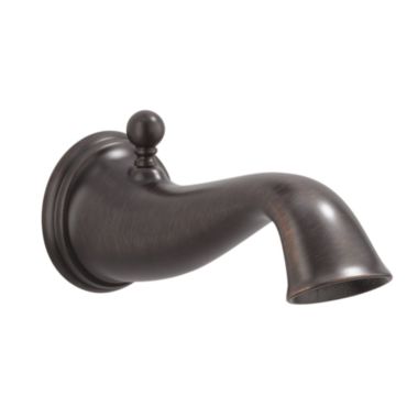 Click here to see Brizo RP49094RB Brizo Wall Mounted Venetian BronzeTub Spout with Pull-Up Diverter, Traditional, Solid Brass, 1/2-inch Connection Size - RP49094RB