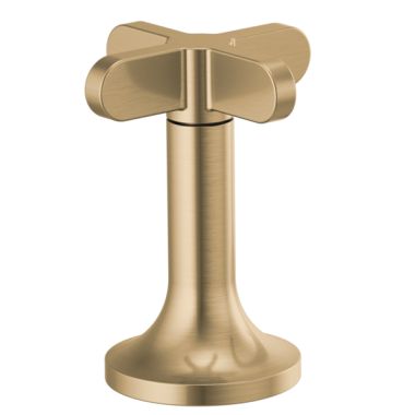 Click here to see Brizo HX5375-GL Brizo Odin High-Cross Handle for Odin Collection Widespread Lavatory Faucets, ADA-Compliant, Brilliance Luxe Gold - HX5375-GL
