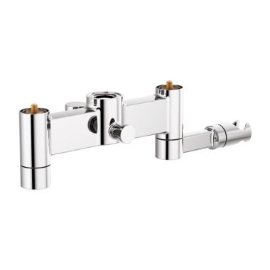 Click here to see Brizo T70310-PCLHP Brizo Two-Handle Tub Filler Body Assembly, Dual-Column Design, Polished Chrome - T70310-PCLHP