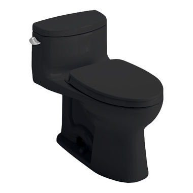 Click here to see Toto MS634124CEF#51 TOTO MS634124CEF#51 Supreme II One-Piece Elongated Toilet With SoftClose Seat - Ebony