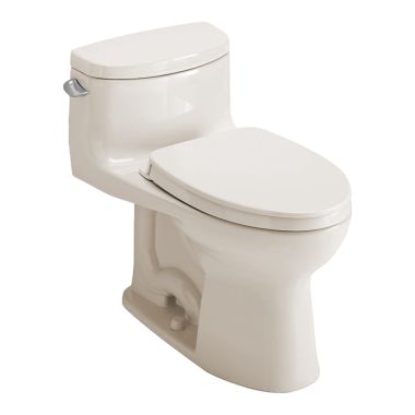 Click here to see Toto MS634124CEFG#12 TOTO MS634124CEFG#12 Supreme II One-Piece Elongated Toilet With SoftClose Seat - Sedona Beige