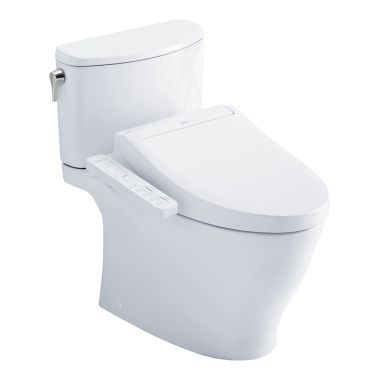Click here to see Toto MW4423074CUFG#01 TOTO Nexus 1G WASHLET+ Two-Piece Toilet with C2 Bidet Seat, 1.0 GPF, Cotton White - MW4423074CUFG#01