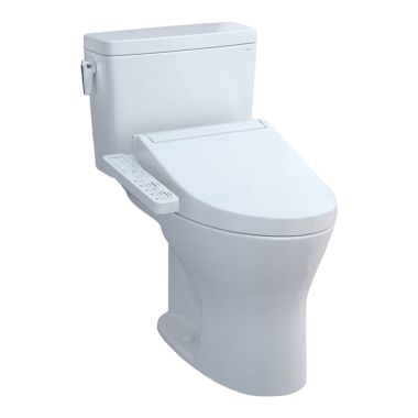 Click here to see Toto MW7463074CUMG#01 TOTO MW7463074CUMG#01 Drake Washlet+ C2 Two-Piece Toilet, 1.0 GPF and 0.8 GPF - Cotton White