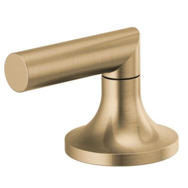 Click here to see Brizo HL5373-GL Brizo Odin Low Lever Handles for Widespread Lavatory Faucet, ADA, Brilliance Luxe Gold - HL5373-GL