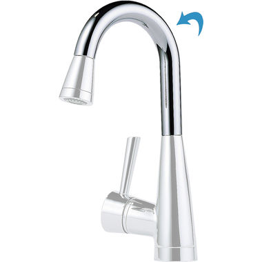 Click here to see Brizo RP43254 Brizo RP43254 Venuto Polished Chrome Bar/Prep Faucet Spout