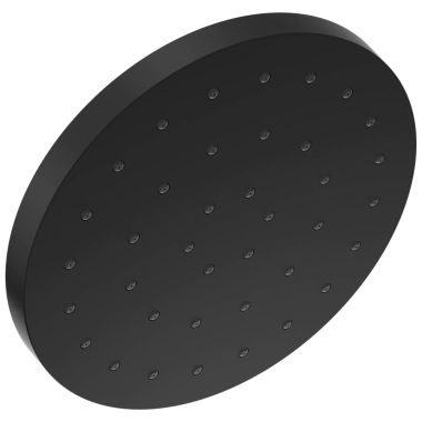 Click here to see Delta 52160-BL25 Delta Universal Showering Single-Setting Raincan Shower Head, 2.5 GPM, Matte Black - 52160-BL25