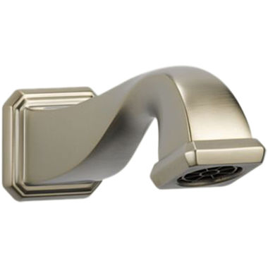 Click here to see Brizo RP62605BN Brizo Virage Wall Mounted Brushed Nickel Tub Spout with Pull-Down Diverter, Solid Brass, 1/2-inch Connection Size - RP62605BN