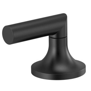 Click here to see Brizo HL5373-BL Brizo Jason Wu Low Lever Handles for Widespread Lavatory Faucet, ADA, Matte Black - HL5373-BL