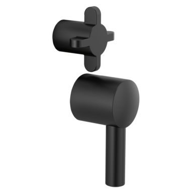 Click here to see Brizo HX75P75-BL Brizo Cross/Lever Handle Kit For Jason Wu Collection Pressure Balance Diverter Trim, ADA, Matte Black - HX75P75-BL