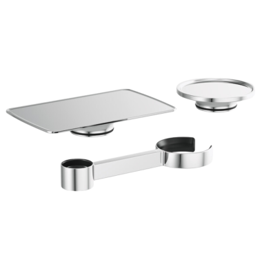 Click here to see Brizo 695506-PC Brizo Kintsu Tub Filler Accessory Kit with Wine Glass Holder, 7-1/4