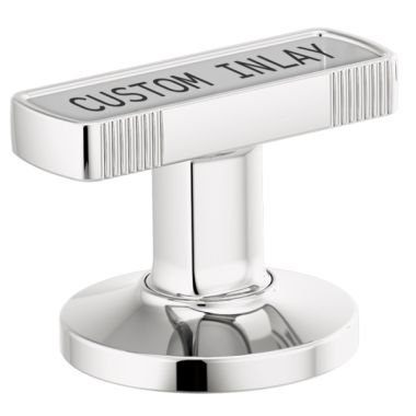 Click here to see Brizo HI5306-PC Brizo Kintsu Widespread Lavatory Knob with Custom Inlay Handle Kit, Polished Chrome - HI5306-PC