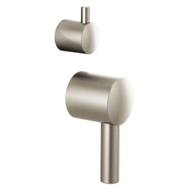 Click here to see Brizo HL75P75-BN Brizo Odin Pressure Balance Diverter Top and Bottom Lever Handle Kit, ADA-Compliant, Brilliance Brushed Nickel - HL75P75-BN