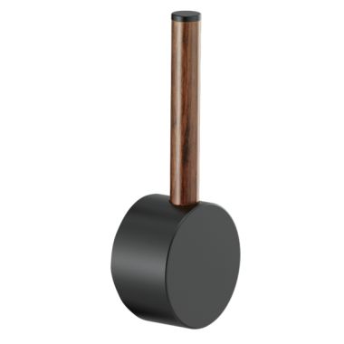 Click here to see Brizo HLK177-BLWD Brizo Odin Lever Handle Kit for 63065LF-LHP, 63375LF-LHP, and 63975LF-LHP Kitchen Faucet Series, ADA, Matte Black with Wood Accent - HLK177-BLWD